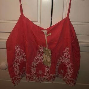 Chelsea & Violet Coral Top